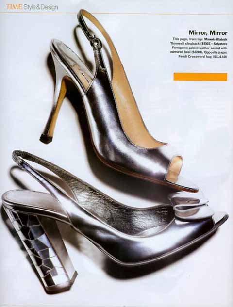 The most popular high heels in magazines